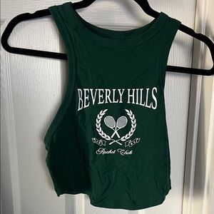 Green Tank Top (Juniors)